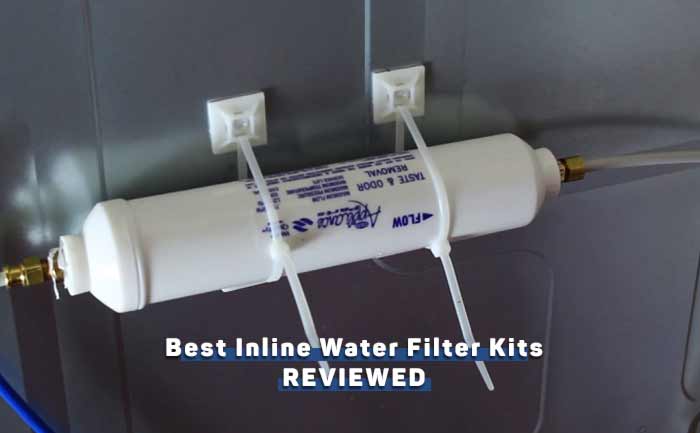 inline hot water filter for kitchen sink